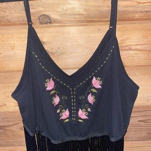 SHEIN Plus Size Crop Top